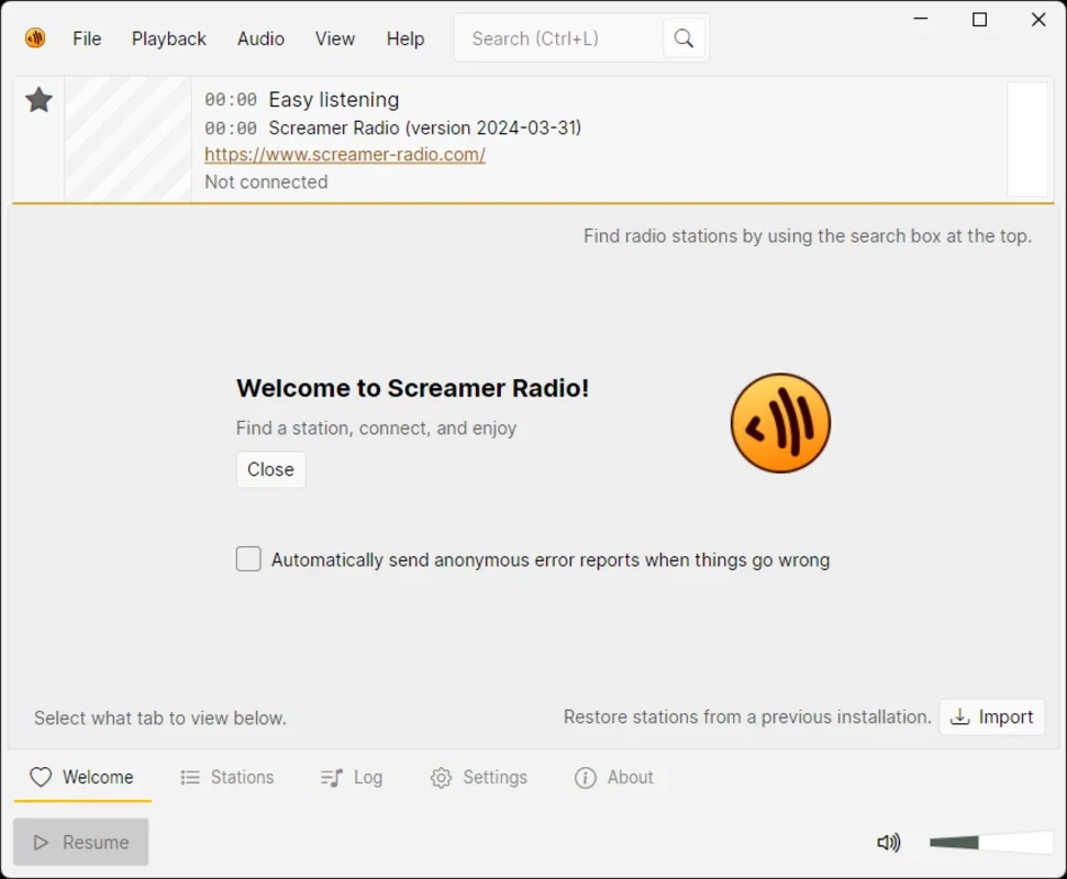 Screamer Radio for Windows - Great for Radio Enthusiasts