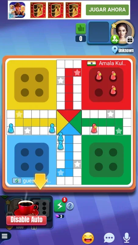 Ludo Comfun on Android - Play with Global Players