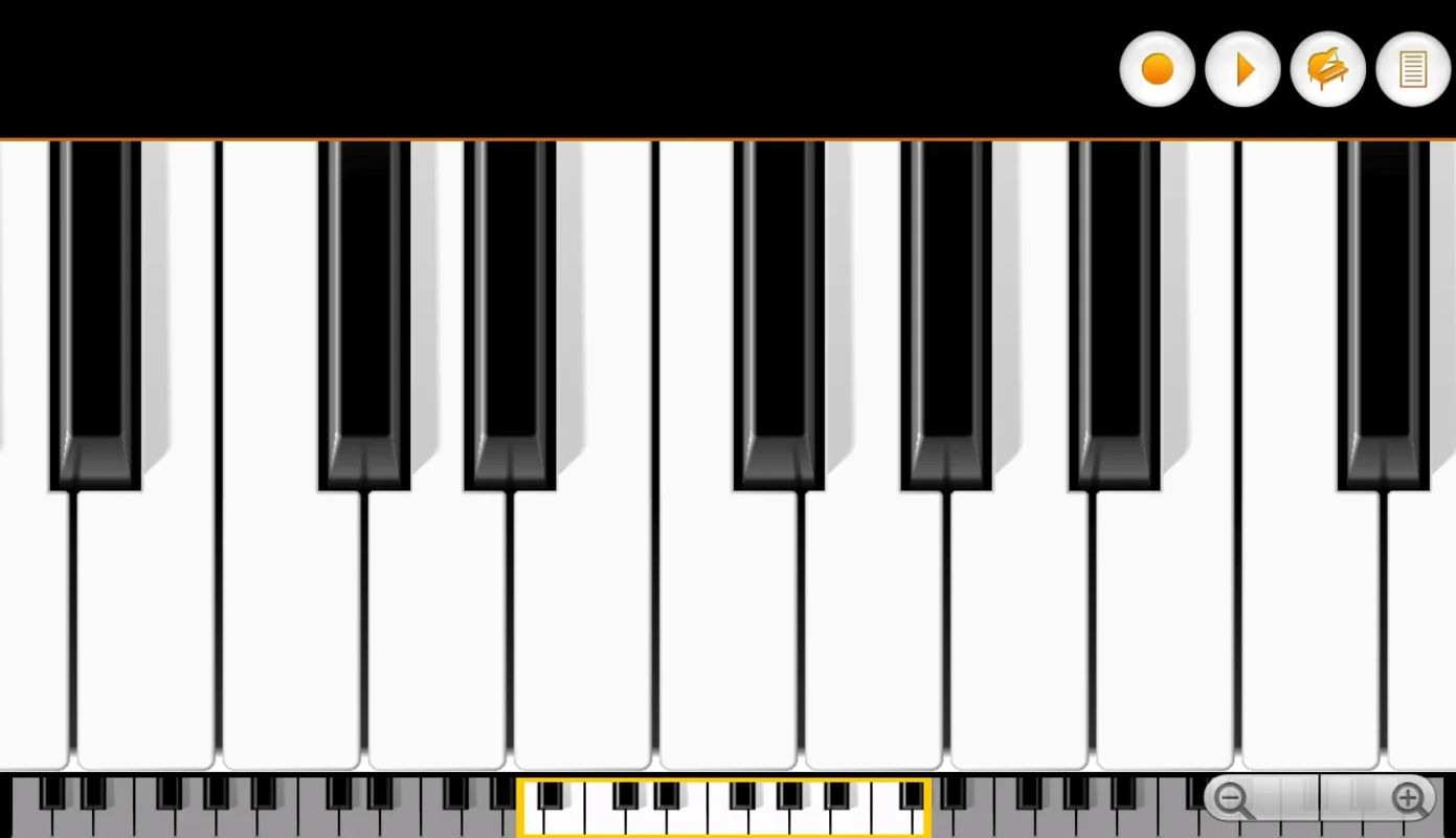 Mini Piano Lite for Android - Play the Piano Anytime, Anywhere