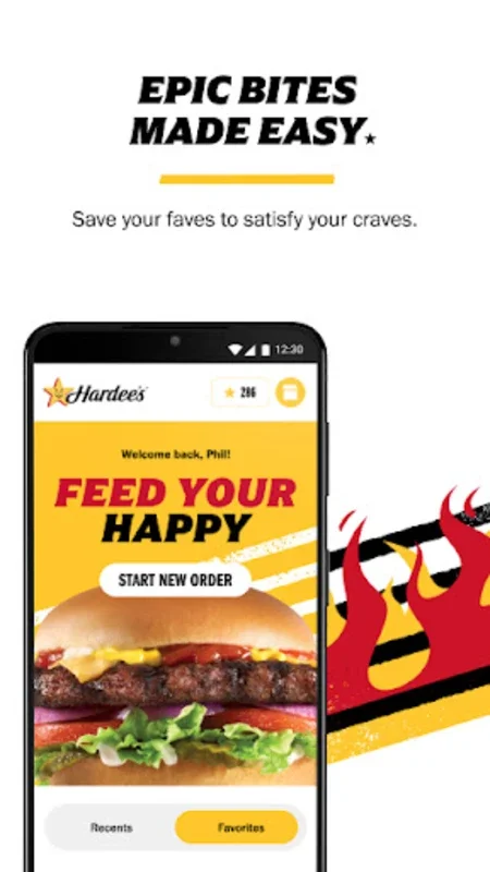 Hardee’s® for Android - Seamless Fast Food Experience