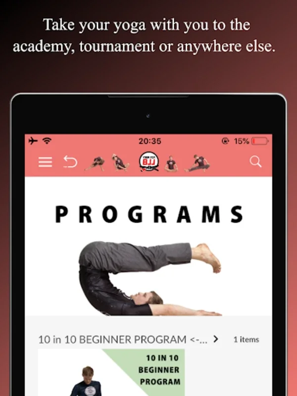 Yoga For BJJ for Android - Enhance BJJ Performance