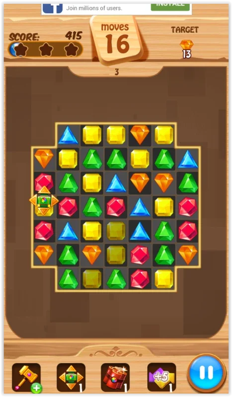 Jewels Classic Prince for Android - A Fun and Challenging Puzzle Game