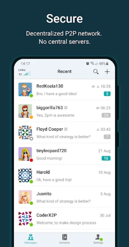 Utopia for Android - Secure Messaging with AI