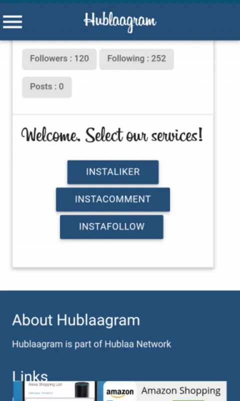 Hublaagram for Android: Gain Free Instagram Followers