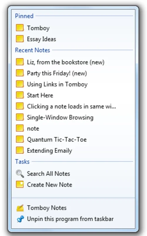 Tomboy for Windows - A Free Desktop Note-Taking App