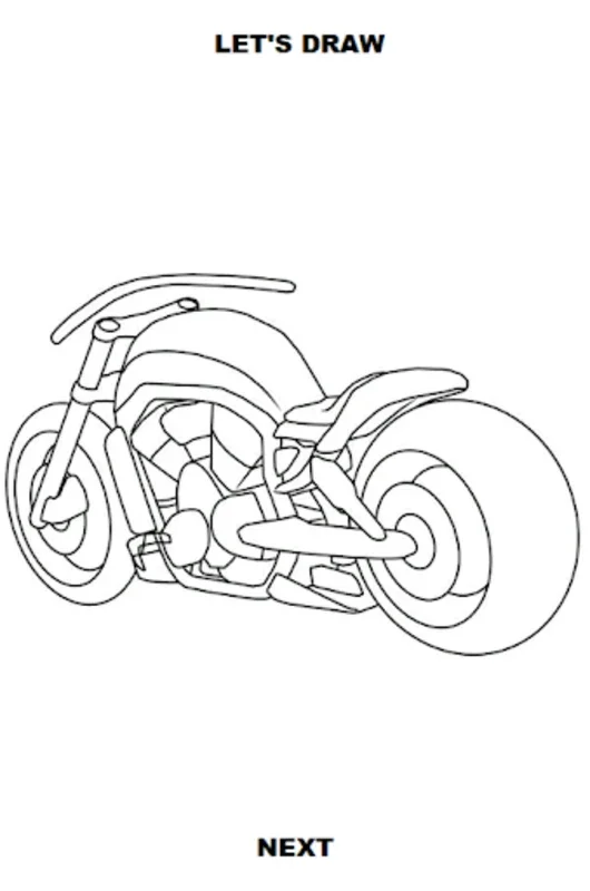 Draw Motorcycles: Cruiser for Android - Download the APK from AppHuts