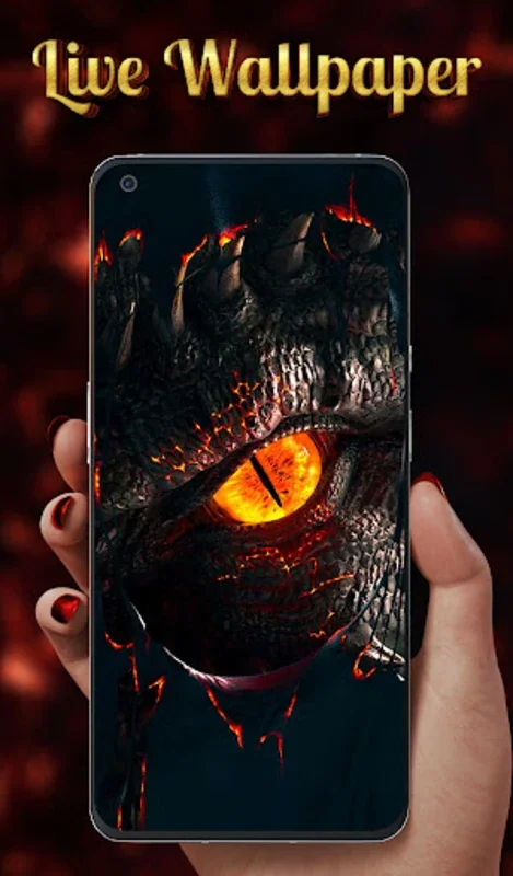 Dragon Eye 3D Wallpaper for Android - Personalize Your Device