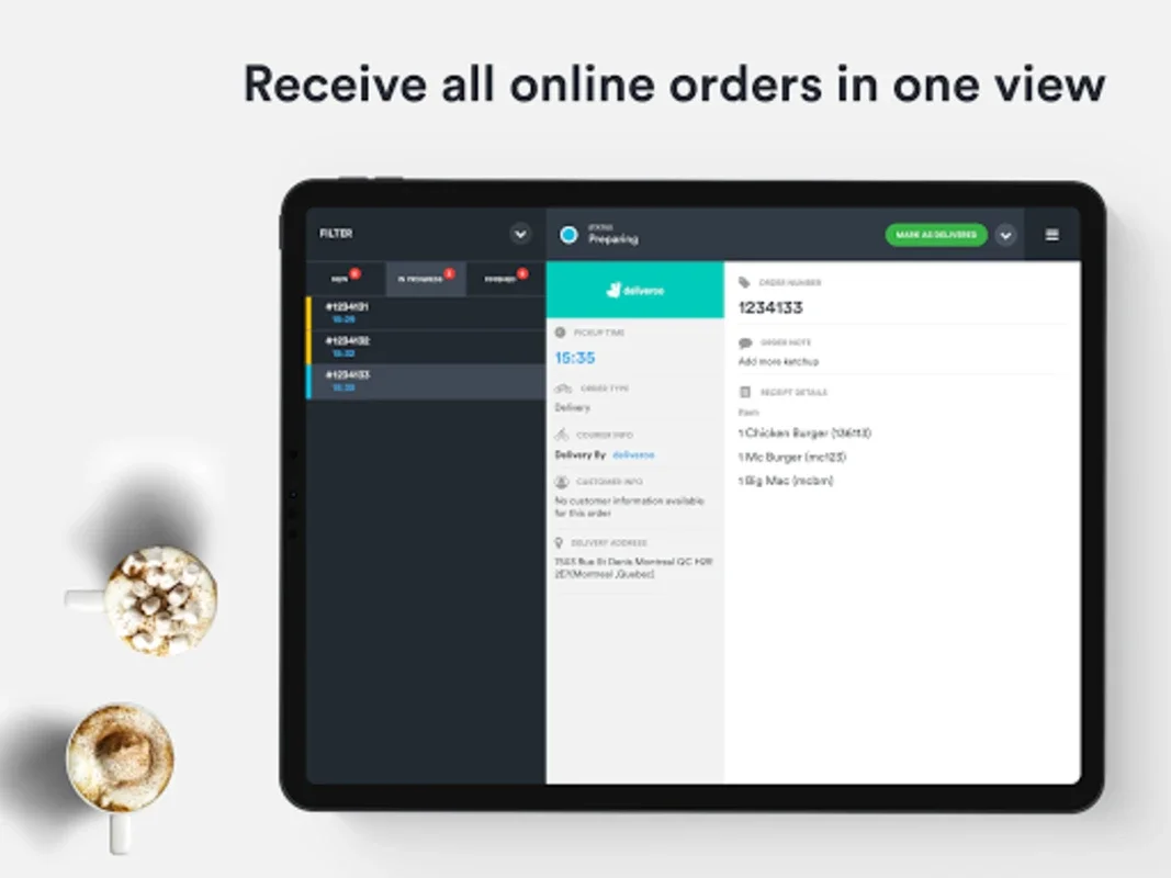 Deliverect for Android: Streamline Restaurant Delivery