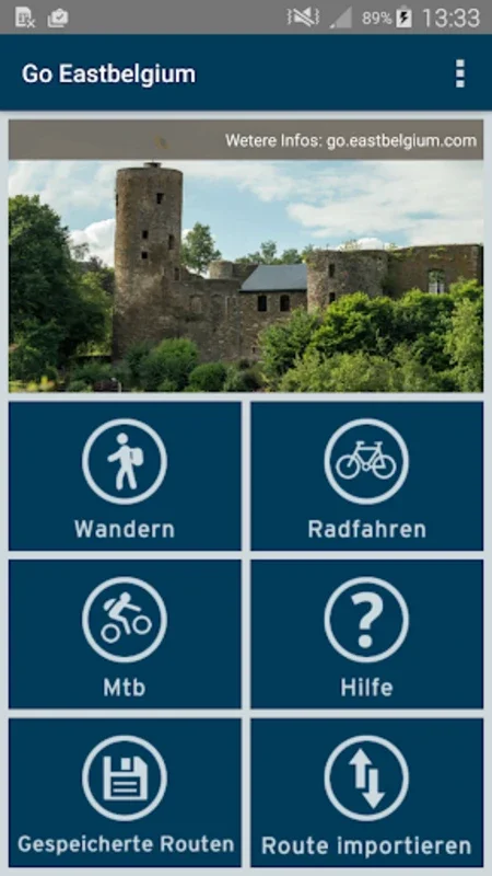 GO Ostbelgien for Android - Explore East Belgium Trails