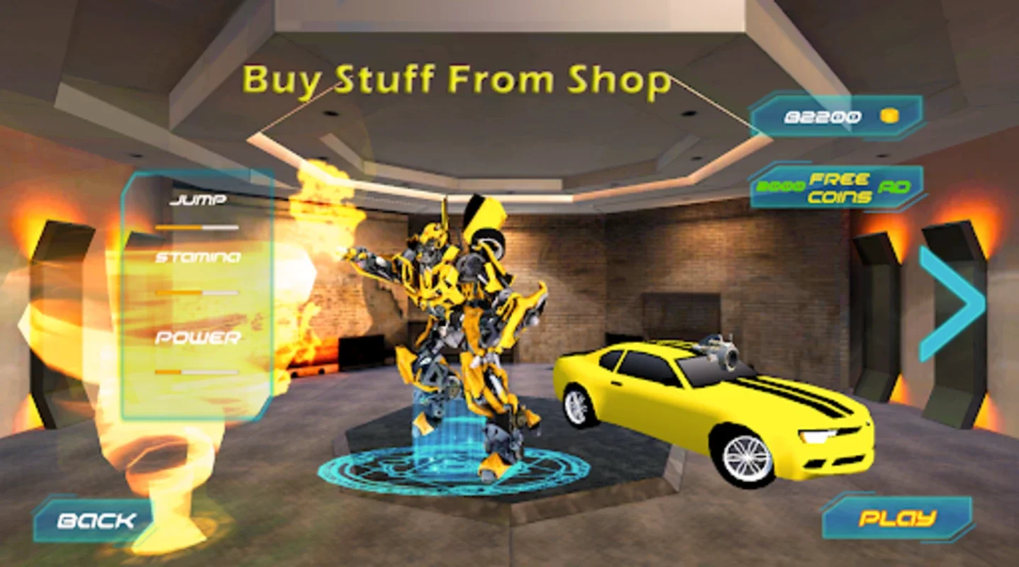 Bee Robot Car Helicopter Fight for Android - Transform and Battle