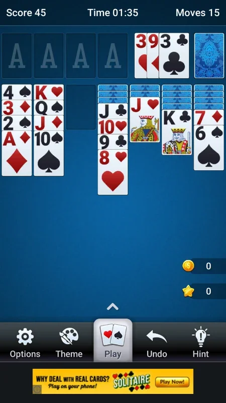 Solitaire for Android - Classic Card Game on Mobile