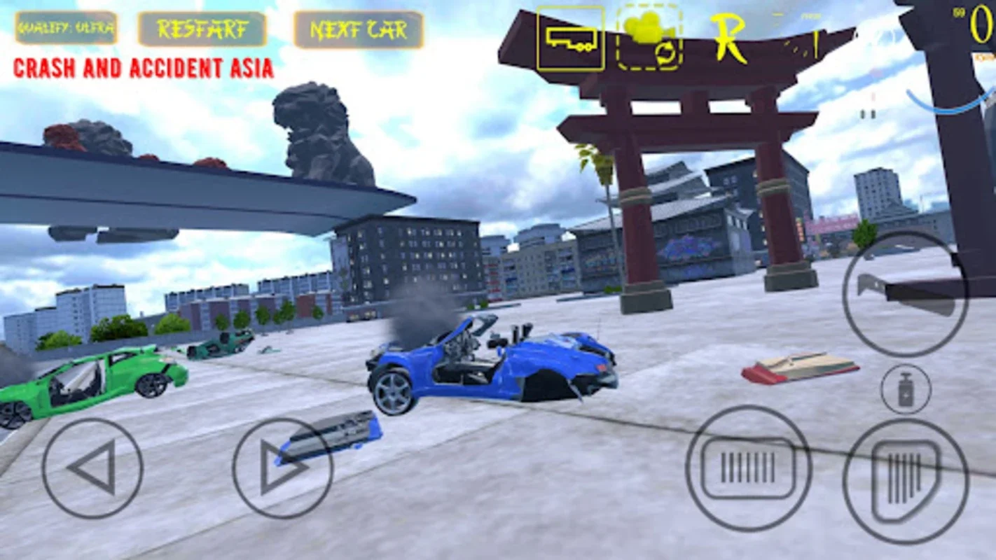 Crash And Accident Asia for Android - An Open-World Car Crash Adventure