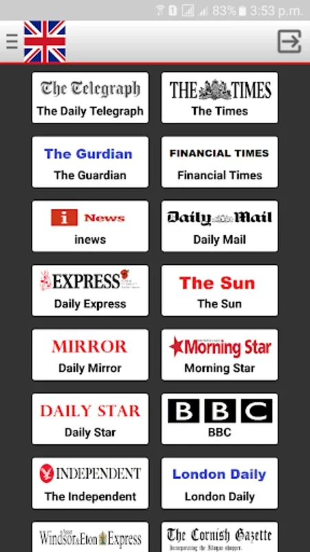 UK Newspapers for Android - Seamless News Access