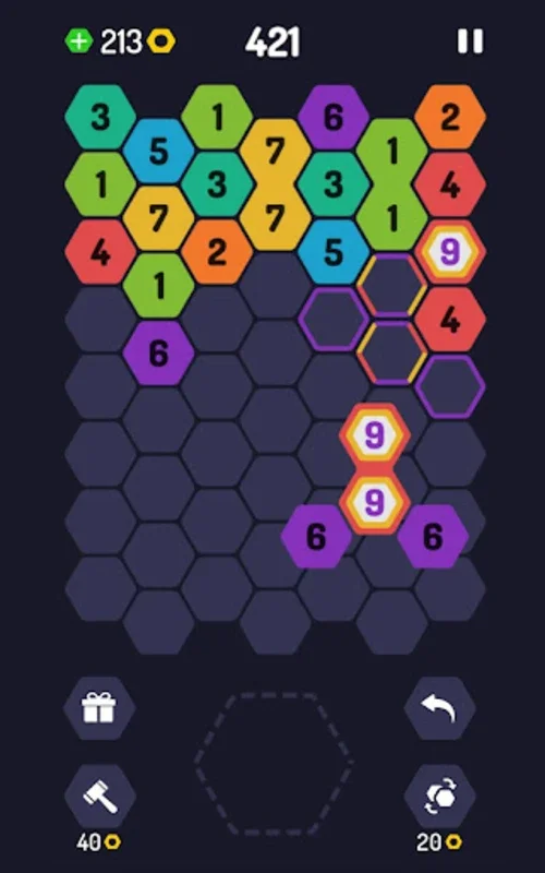 UP 9 Hexa Puzzle for Android - Engaging Brain Exercise