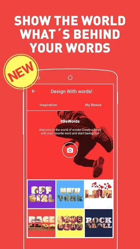 Bewo for Android - Enhance Photos with Text