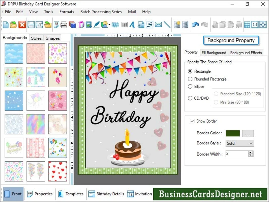 Create Stunning Birthday Cards with Birthday Cards Designer Software for Windows