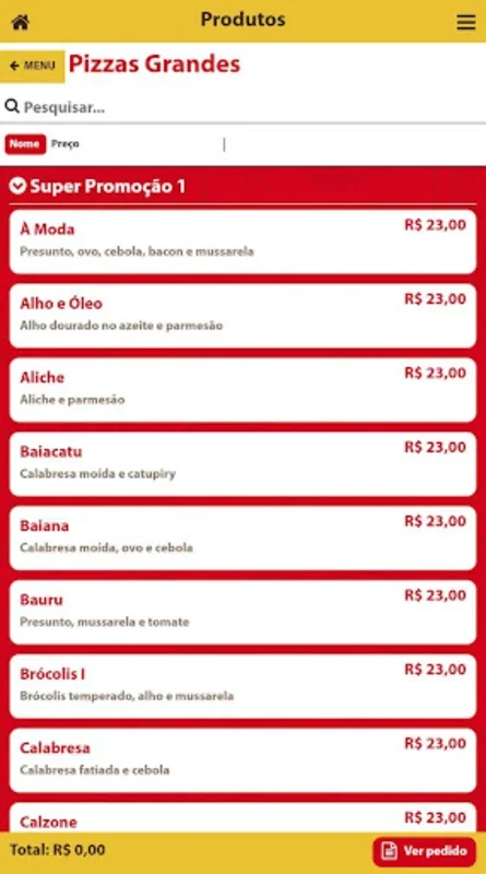 Boa Vista Pizzaria for Android - Order Delicious Pizzas Easily