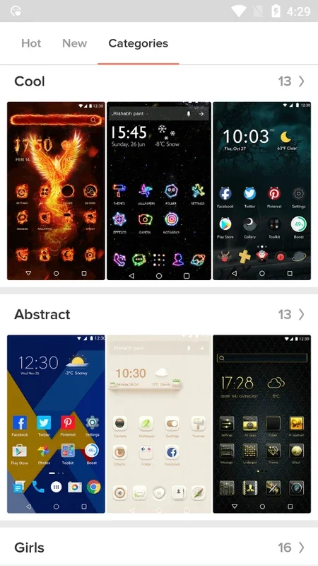 IN Launcher for Android: Customization and Functionality