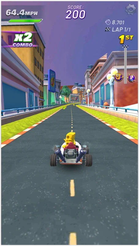 Nickelodeon Kart Racers on Android - No Download Needed