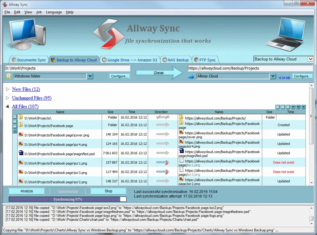 Allway Sync for Windows: Effortless File Synchronization