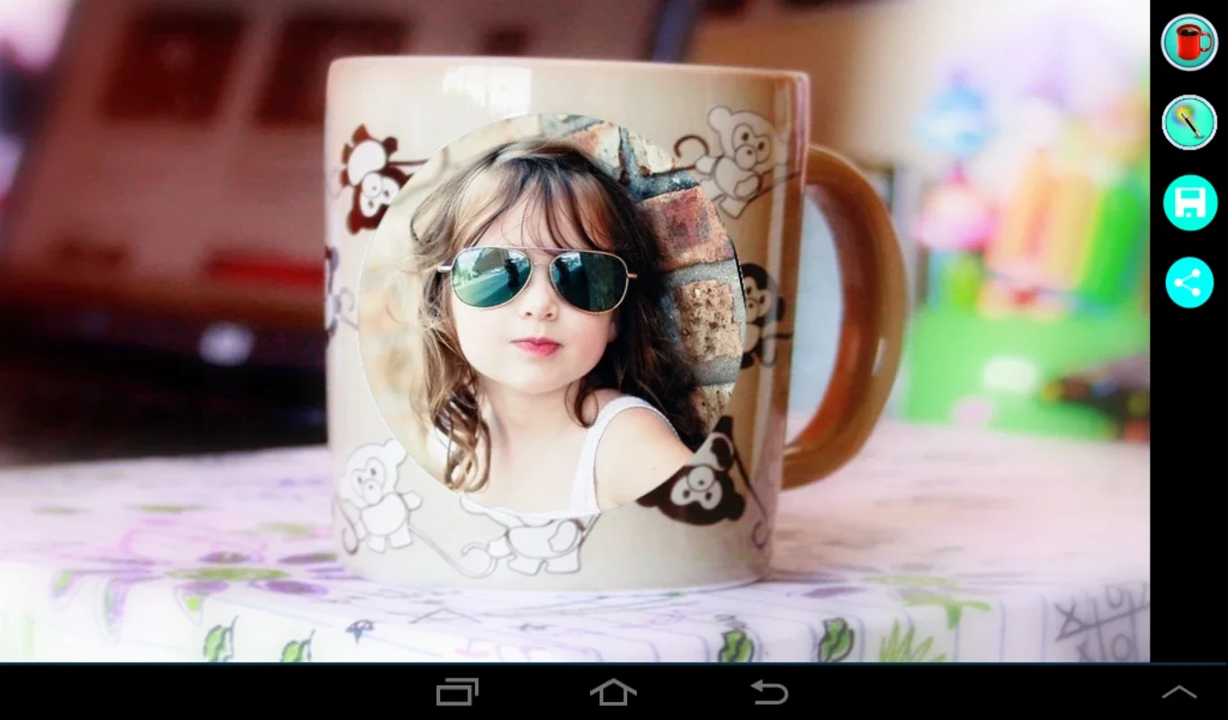 Coffee Cup Photo Frame for Android - Add Style to Your Photos