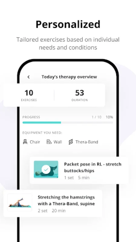 Tele-Therapie for Android - Manage Home Therapy Easily