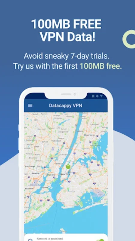 Datacappy VPN for Android - Secure Online Privacy Tool