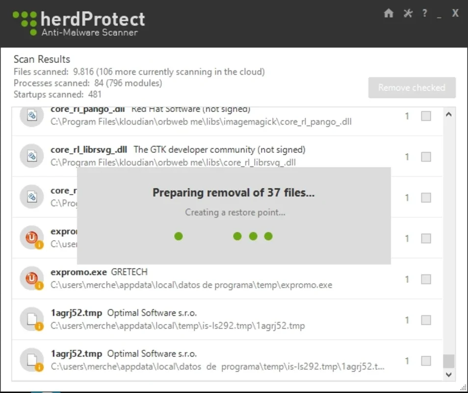 herdProtect: Powerful Malware Detection for Windows