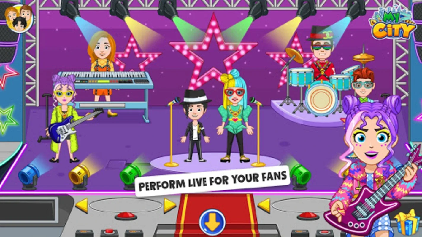 My City : Popstar for Android - Dive into the Pop Star Universe