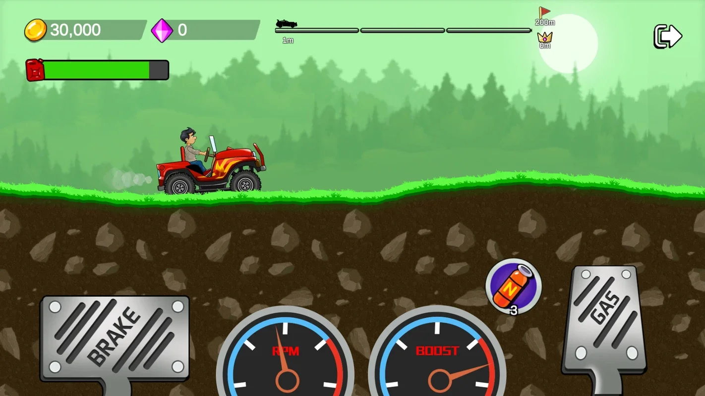 Hill Car Race for Android - High - Score Racing on Hills