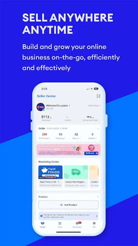 Lazada Seller Center for Android - Manage Your E-commerce Business on the Go