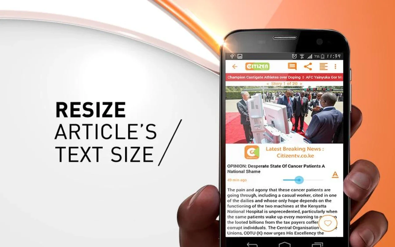 Citizen News for Android - Stay Informed with Real-time Updates