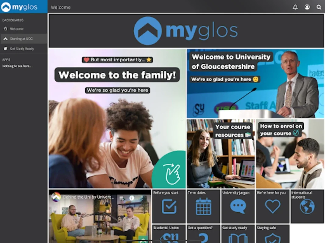 MyGlos for Android: Simplifying University Life