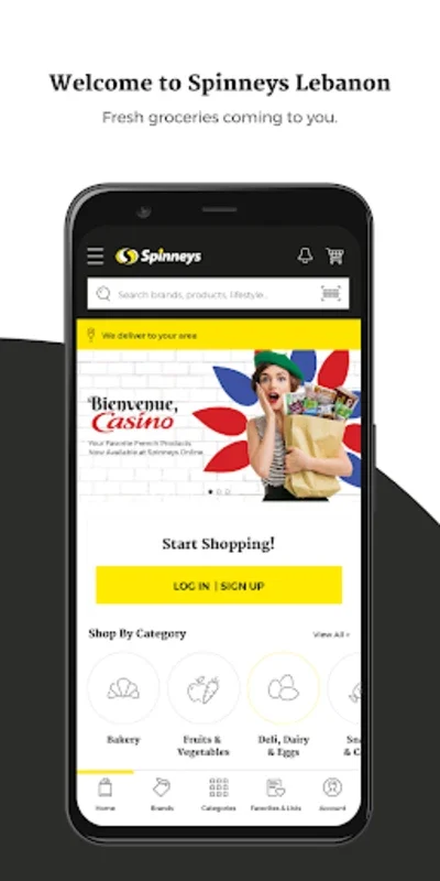 Spinneys Lebanon for Android: Convenient Grocery Shopping at Your Fingertips