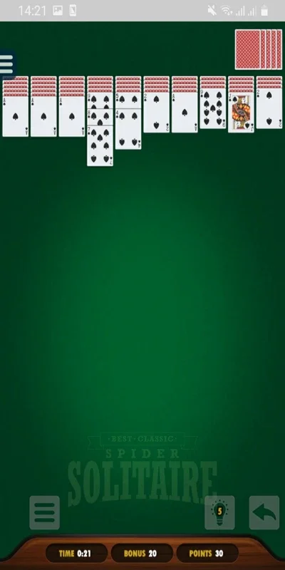 Classic Spider Solitaire for Android: Engaging Card Game