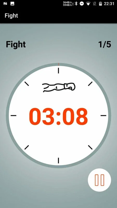 Boxing Round Interval Timer for Android - Manage Your Training