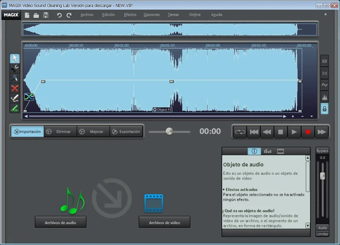 MAGIX Video Sound Cleaning Lab for Windows - Enhance Video Audio