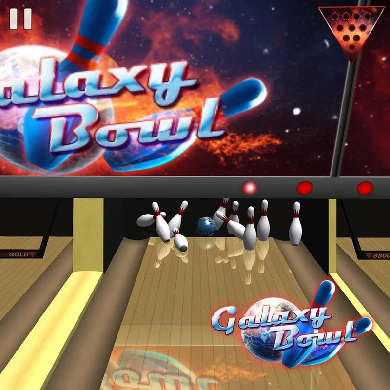 Galaxy Bowling ™ 3D HD for Android - No Downloading Required