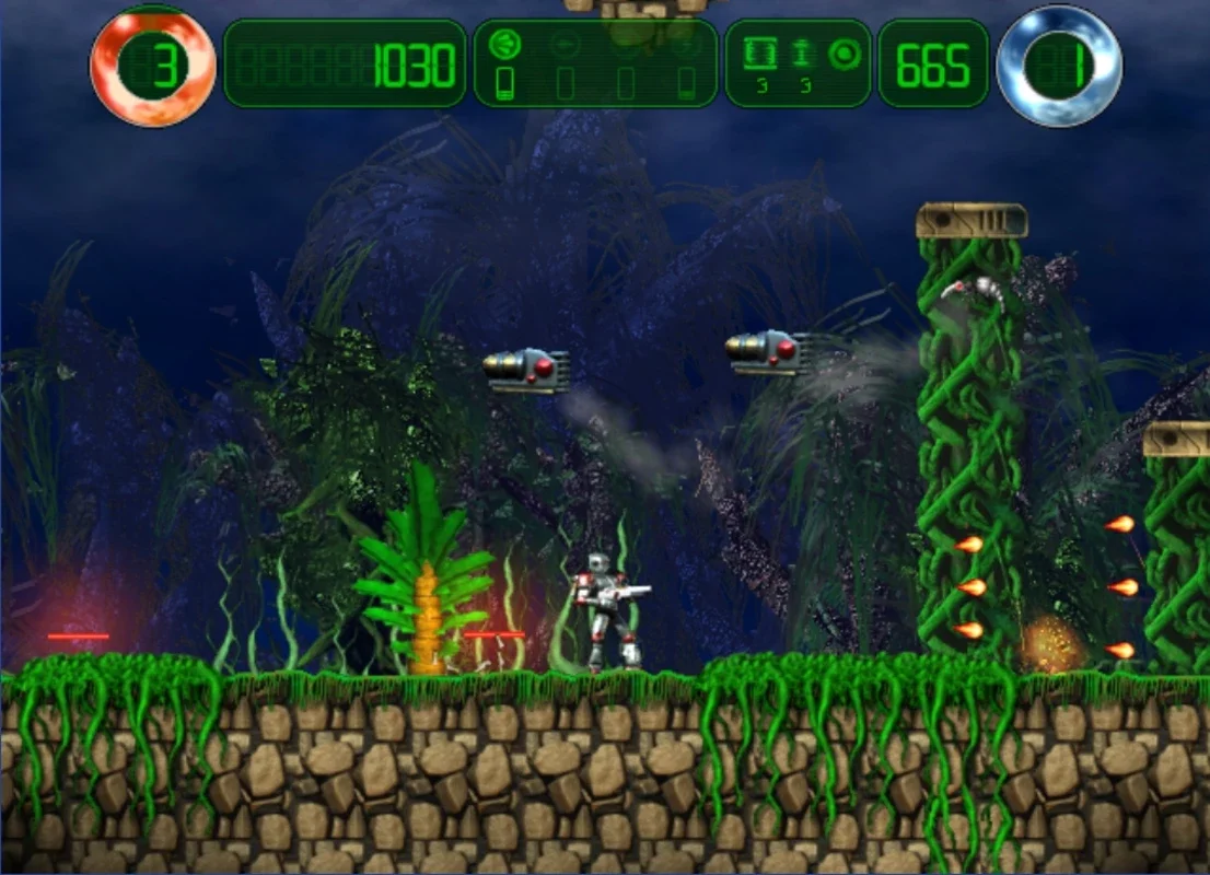 Hurrican for Windows - Free 2D Shooting Platform Game