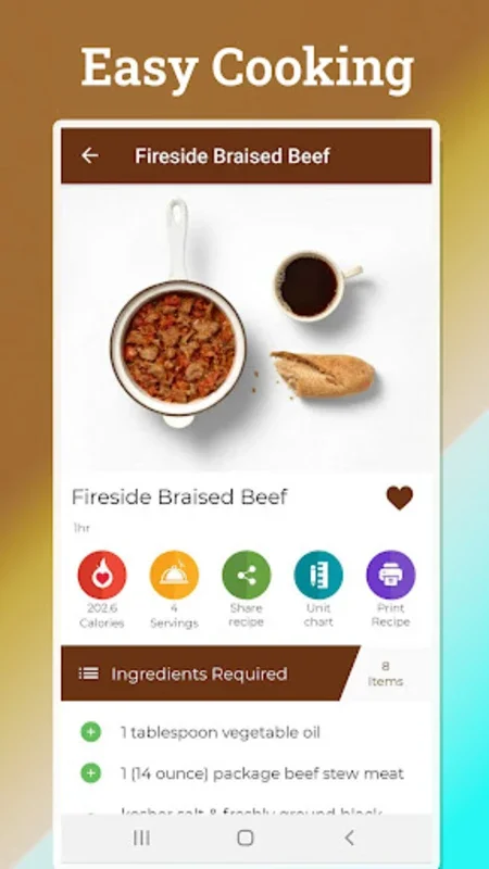 Stew Recipes for Android - Hearty Meals at Your Fingertips