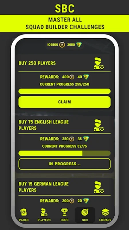 FC Pack Opener for Android - Manage Your Soccer Team