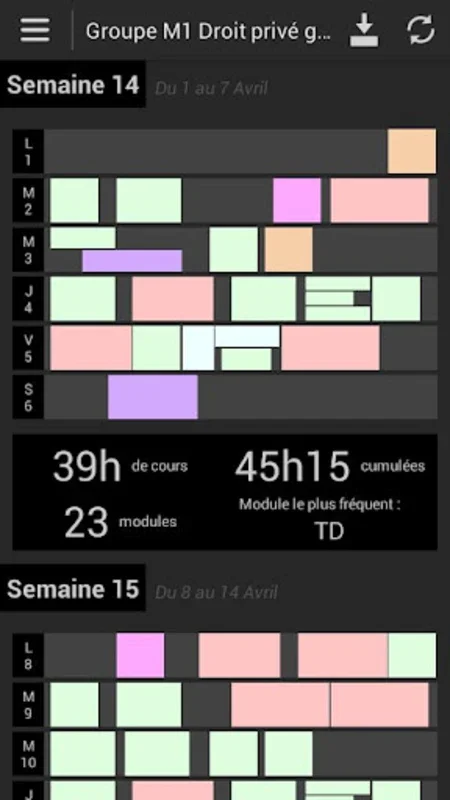 Smart EDT for Android - Manage Your Schedule Offline