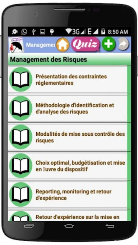 Management des Risques for Android - Enhance Risk Management Skills