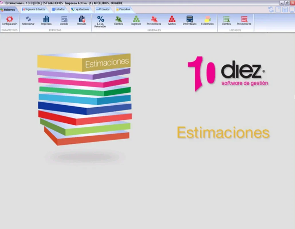 Estimaciones Diez for Windows - Manage Business with Ease