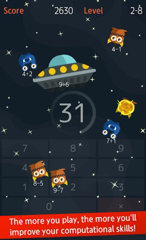 Math Invaders for Android - Download the APK from AppHuts