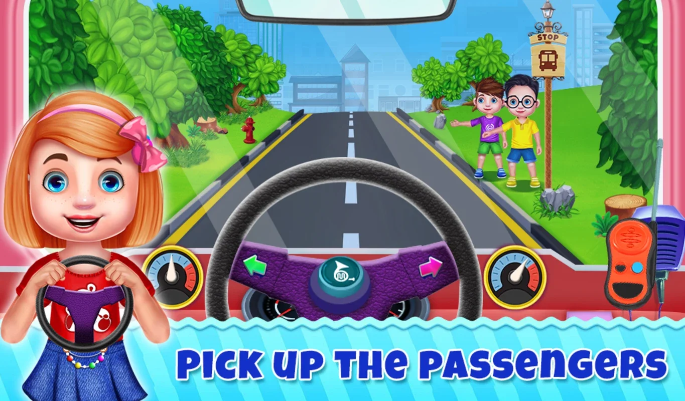 My little driver school bus for Android - Fun Driving Experience