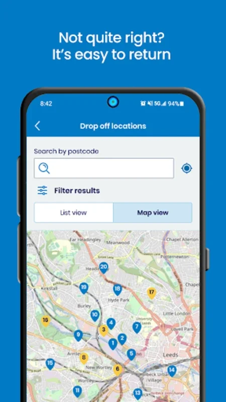 Evri for Android - Manage Parcel Deliveries Easily