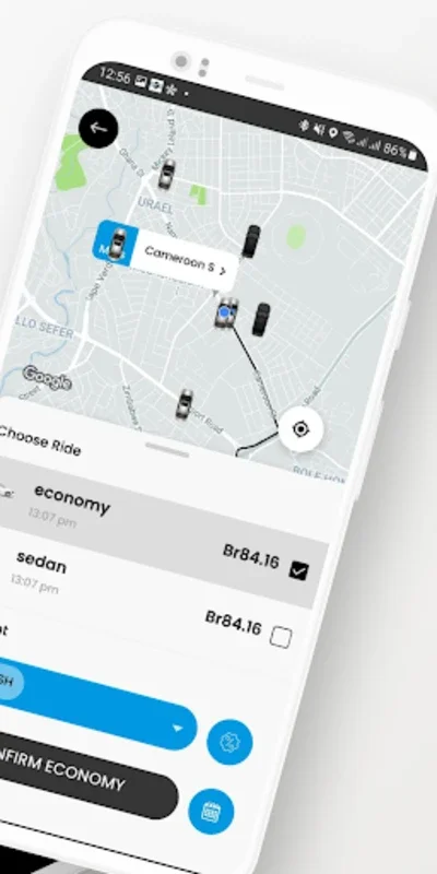 ZayRide Passenger for Android - Secure Taxi Booking