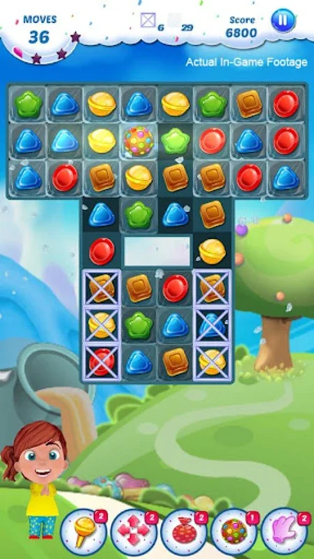 Gummy Candy - Match 3 Game for Android: Engaging Puzzles