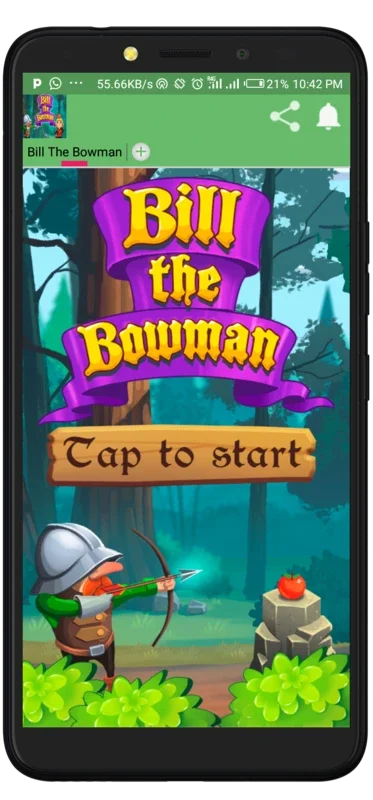 Bill The Bowman for Android: Master Bow Shooting Skills